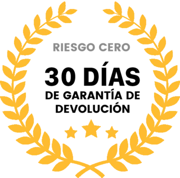 Riesgo cero: 30 días de garantía de devolución